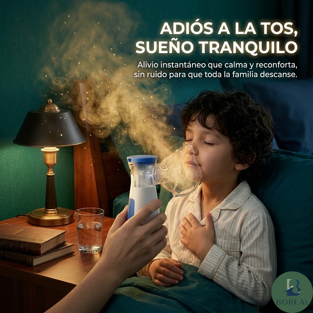 Nebulizador Portátil Niños y Adultos