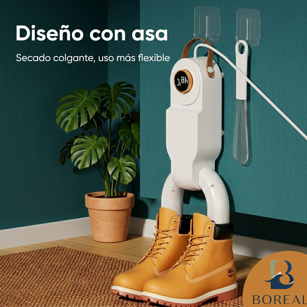 Secador de Calzado Familiar™: Evita Resfriados y Pies Húmedos