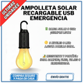Ampolleta Solar Recargable USB Emergencia